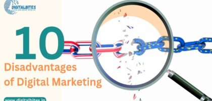 Disadvantages of Digital Marketing